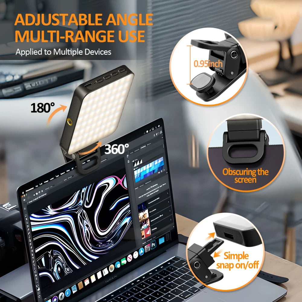 Portable Rechargeable Selfie Light