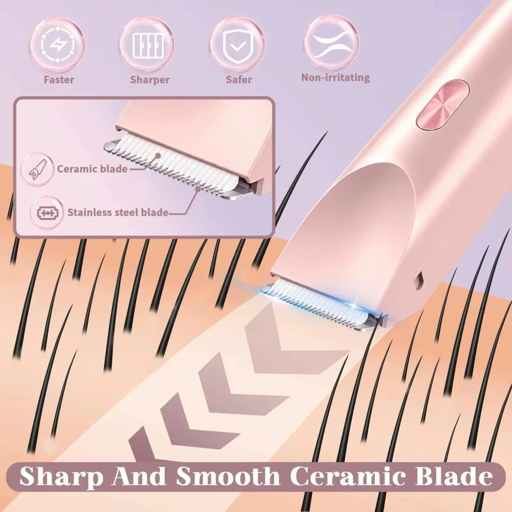 Compact Rechargeable Bikini Trimmer