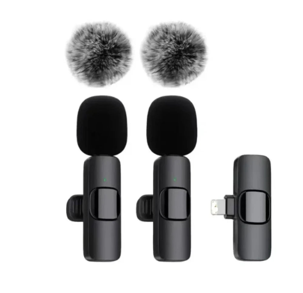 Wireless Clip-On Lavalier Microphone